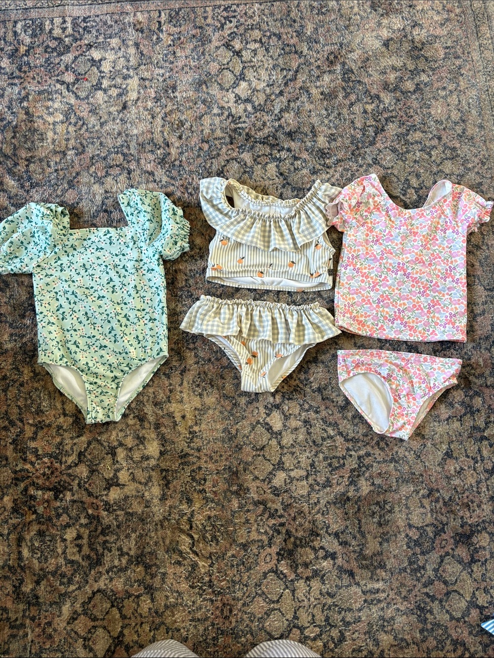 Three 5t girls swimsuits